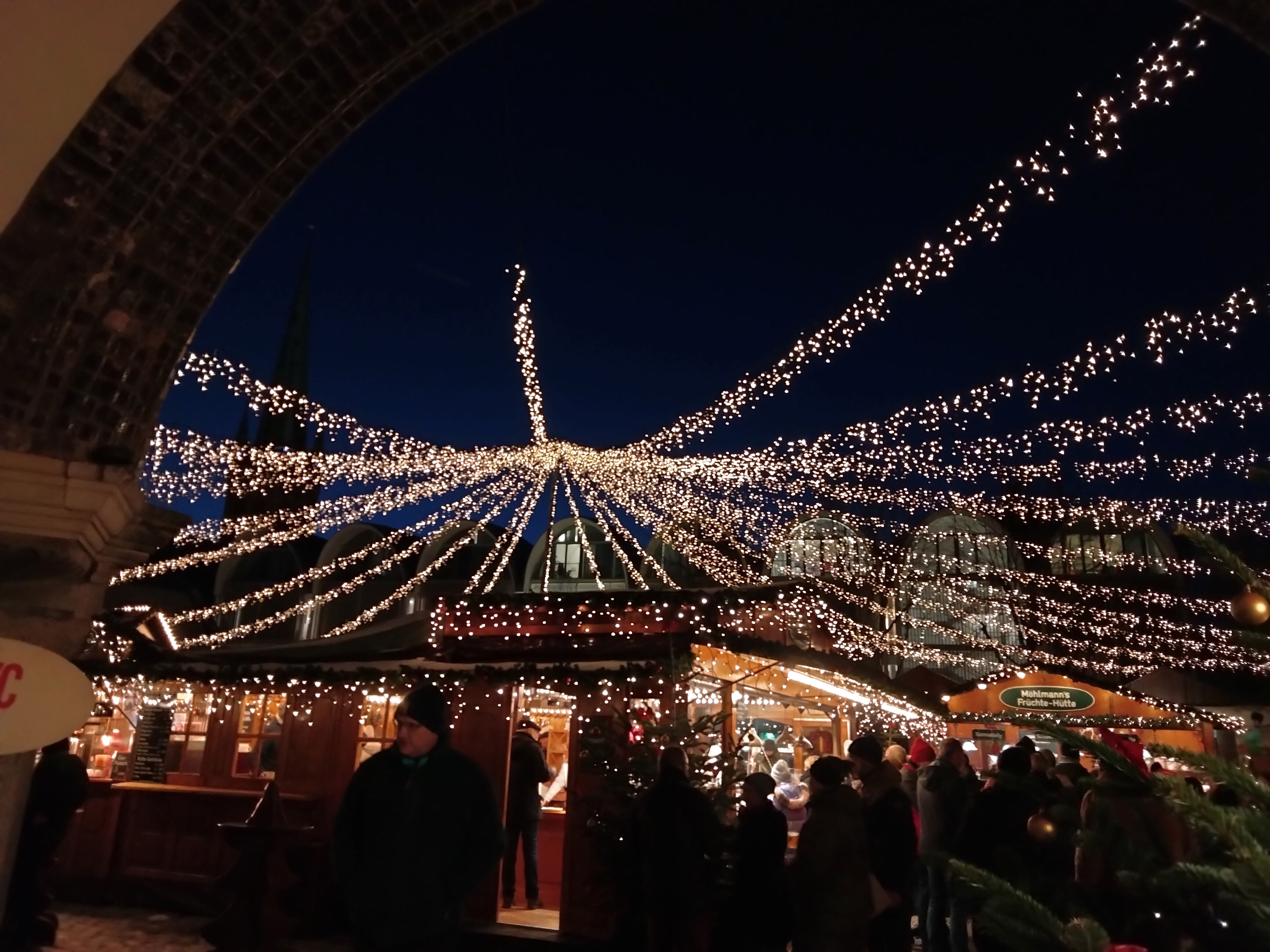 Abigail Christmas market in Lubeck