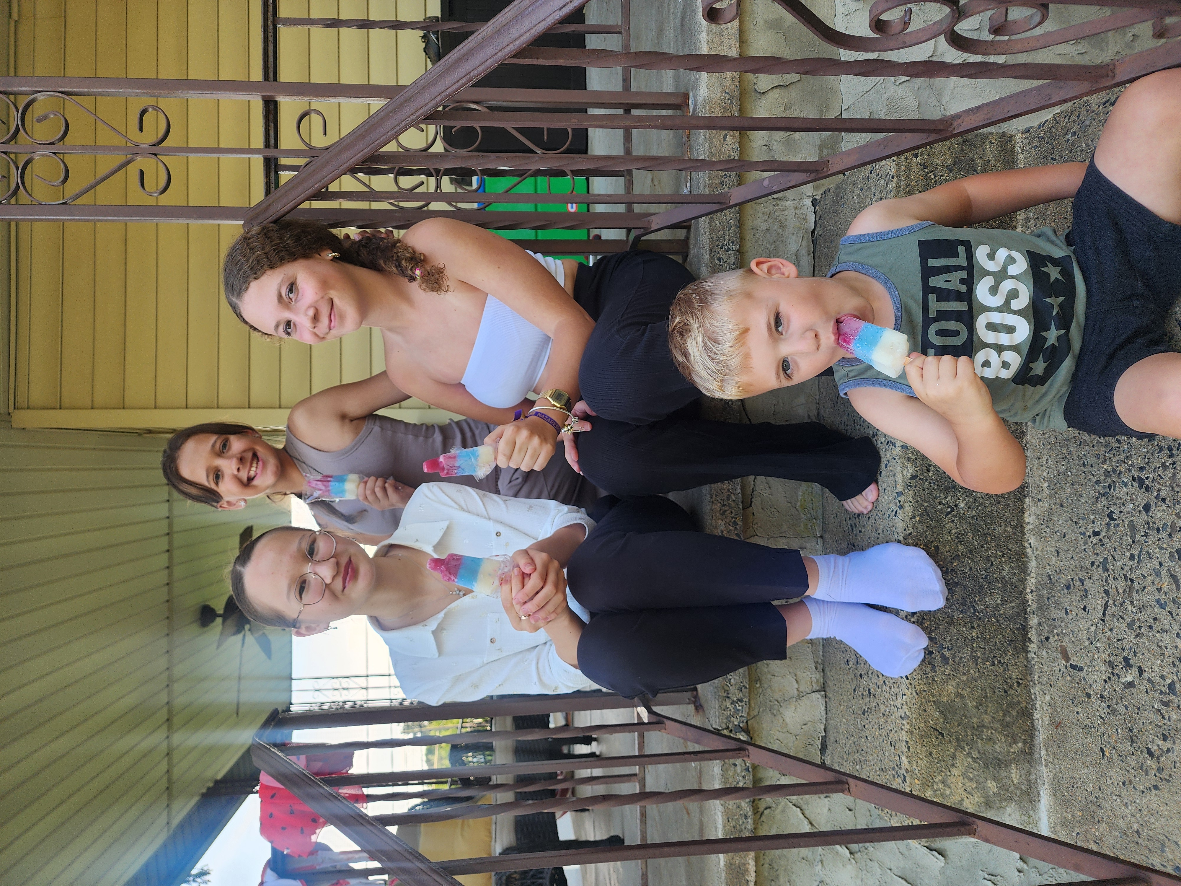 Popsicles on the Porch